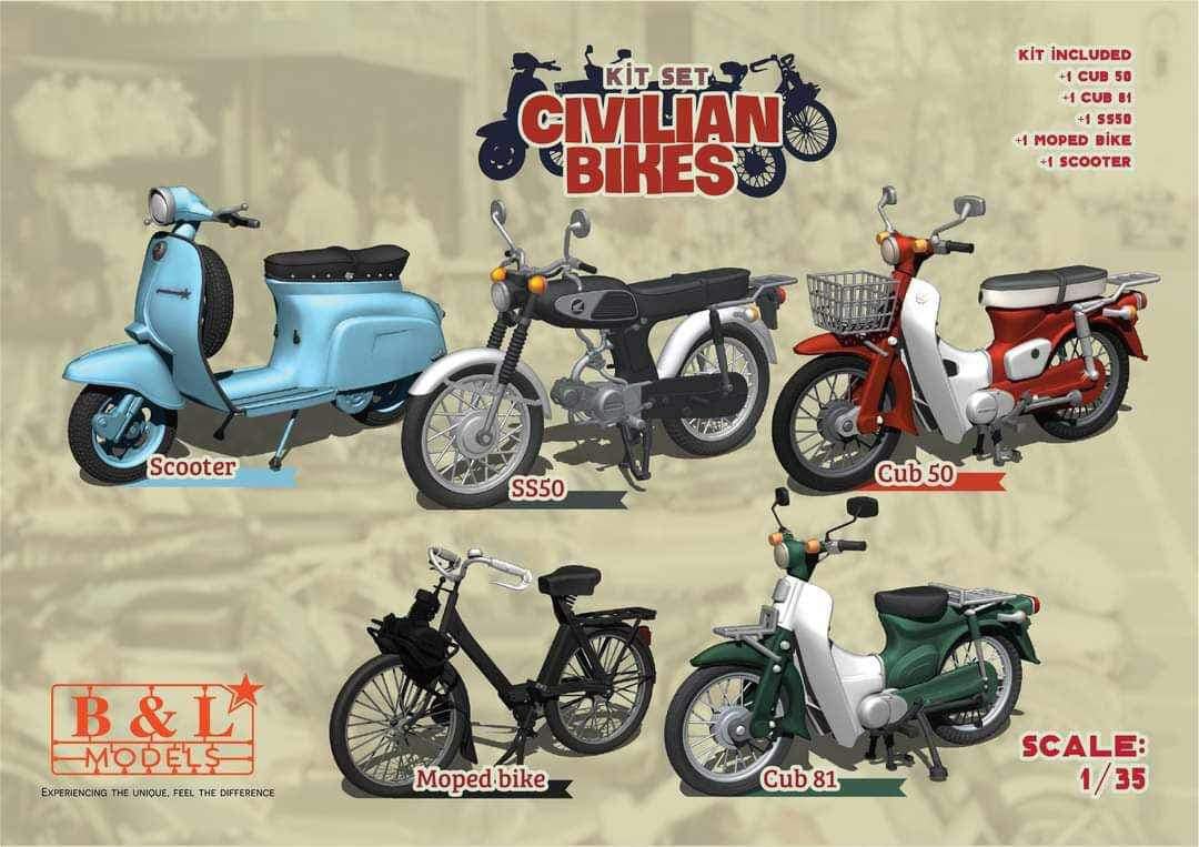 1/35 民生バイクセット